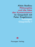 Philosophie und die Idee des Kommunismus: Im Gespräch mit Peter Engelmann