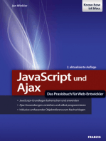 JavaScript und Ajax: Das Praxisbuch für Web-Entwickler