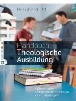 Handbuch Theologische Ausbildung: Grundlagen - Programmentwicklung - Leitungsfragen