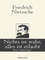 Nichts ist wahr, alles ist erlaubt: Eine Anthologie