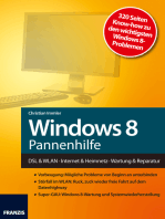 Windows 8 Pannenhilfe: DSL & WLAN · Internet & Heimnetz · Wartung & Reparatur