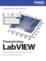 Praxisbuch Labview: Eine Einführung in die Praxis in 12 Experimenten