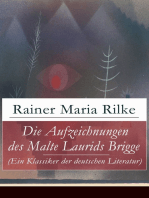 Die Aufzeichnungen des Malte Laurids Brigge (Ein Klassiker der deutschen Literatur): Prosagedichte in Tagebuchform