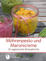 Möhrenpesto und Maronicreme: 35 vegetarische Brotaufstriche