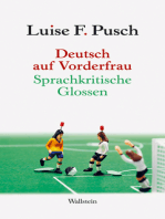 Deutsch auf Vorderfrau: Sprachkritische Glossen