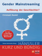 Gender Mainstreaming: Auflösung der Geschlechter?