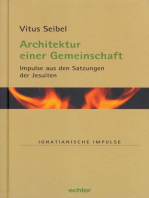 Architektur einer Gemeinschaft: Impulse aus den Satzungen der Jesuiten