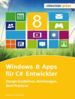 Windows-8-Apps für C#-Entwickler: Design-Guidelines, Anleitungen, Best Practices