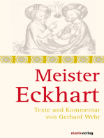 Meister Eckhart: Textauswahl und Kommentar von Gerhard Wehr