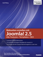 Webseiten erstellen mit Joomla! 2.5: Alle Features, Templates, SEO