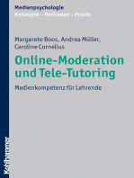 Online-Moderation und Tele-Tutoring: Medienkompetenz für Lehrende