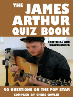 The James Arthur Quiz Book: 50 Questions on the Pop Star