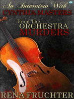 An Interview With Cynthia Masters: from The Orchestra Murders