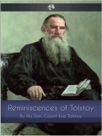 Reminiscences of Tolstoy