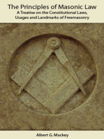 The Principles of Masonic Law: A Guide to Freemasonry