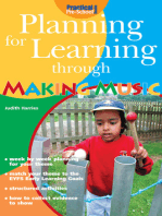 Planning for Learning through Making Music