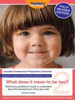 What does it mean to be two? Revised edition: What every practitioner needs to understand about the development of two-year-olds