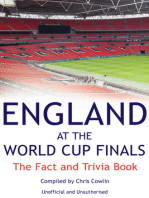 England at the World Cup Finals: The Fact and Trivia Book