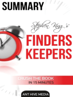 Stephen King's Finders Keepers Summary