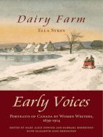 Dairy Farm: Early Voices — Portraits of Canada by Women Writers, 1639–1914