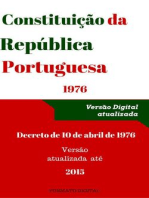 Constituição da República Portuguesa - 2015 (Direito)
