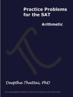 Practice Problems for the SAT Arithmetic