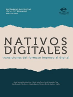 Nativos digitales: Transiciones del formato impreso al digital