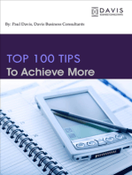 Top 100 Tips to Achieve More