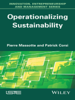 Operationalizing Sustainability