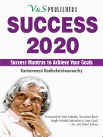 Success 2020: success mantra to achieve your goal