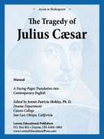Julius Caesar Manual: A Facing-Pages Translation into Contemporary English