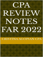 CPA Review Notes: FAR 2022