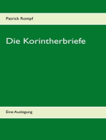 Die Korintherbriefe: Eine Auslegung