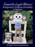 Scimmietta-Lunghi-Abbracci Amigurumi Schema Uncinetto in Italiano