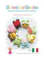 Gli amici del giardino: Amigurumi schema uncinetto in italiano