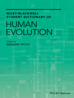 Wiley-Blackwell Student Dictionary of Human Evolution