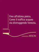 Fino all'ultima pietra. Come il traffico acqueo sta distruggendo Venezia