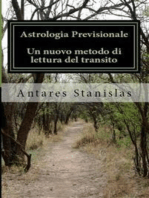 Astrologia previsionale.Un nuovo metodo di lettura del transito