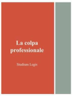 La colpa professionale