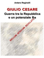 Giulio Cesare. Guerra tra la Repubblica e un potenziale Re. Bellum africum riciclato