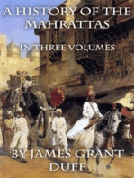 A History of the Mahrattas: In Three Volumes