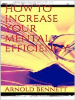 How to Increase your Mental Efficiency