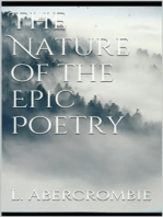 The Nature of the Epic Poetry