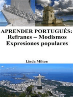 Aprender Portugués: Refranes ‒ Modismos ‒ Expresiones populares
