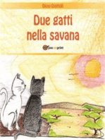 Due gatti nella savana