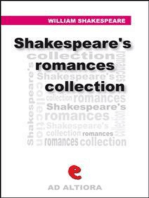Shakespeare's Romances Collection: Cymbeline, Pericles, The Tempest, The Winter’s Tale