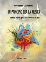 In principio era la musica: Sette note per scrivere di sé