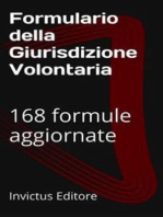 Formulario della giurisdizione volontaria