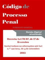 Código de Processo Penal - 2016