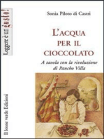 L’acqua per il cioccolato